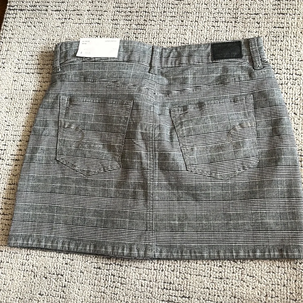 New Women’s size for American Eagle high-rise plaid miniskirt - Picture 5 of 7